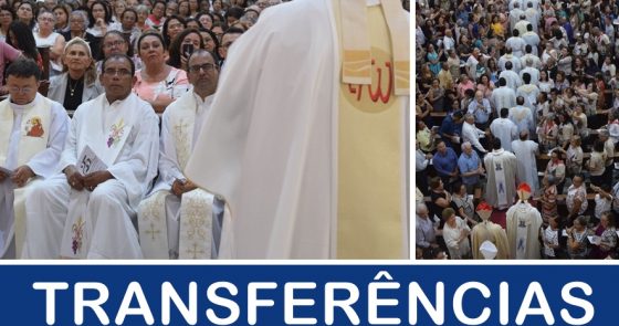 Anunciadas as Transferências de padres para 2020 na Diocese de Juazeiro